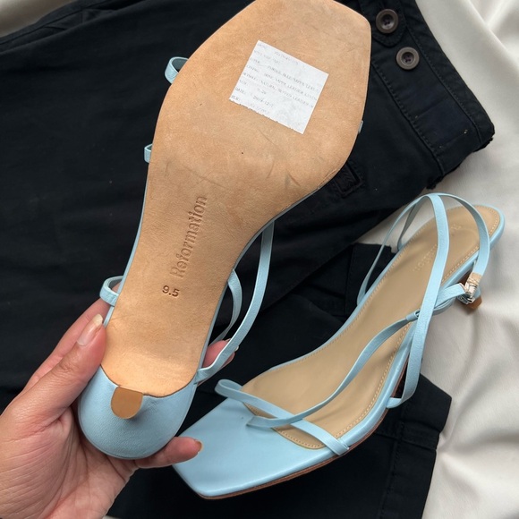 NWT REFORMATION SERENITY BARE BLUE SANDALS ✨ - Picture 4 of 5